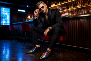 Extravagante Herrenschuhe